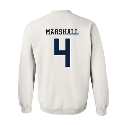 Samford - NCAA Men's Basketball : Jermaine Marshall - Classic Fashion Shersey Crewneck Sweatshirt-1