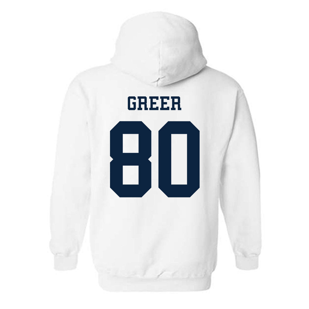 Samford - NCAA Football : Cooper Greer - Classic Fashion Shersey Hooded Sweatshirt-1