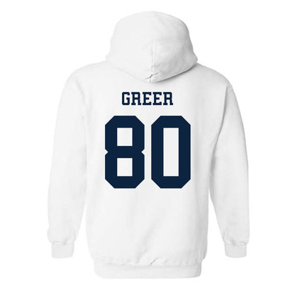 Samford - NCAA Football : Cooper Greer - Classic Fashion Shersey Hooded Sweatshirt-1