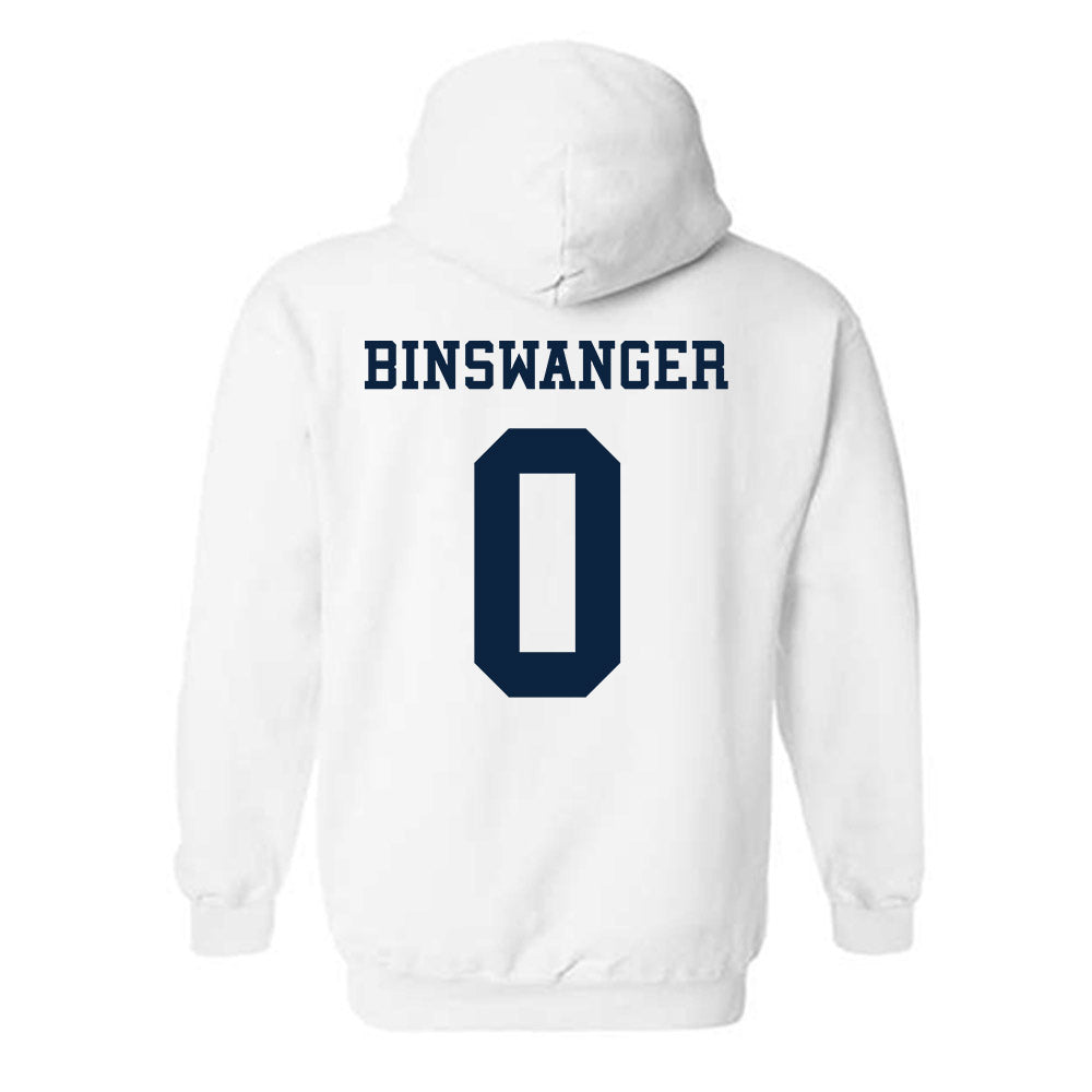 Samford - NCAA Women's Basketball : Paisley Binswanger - Classic Fashion Shersey Hooded Sweatshirt-1