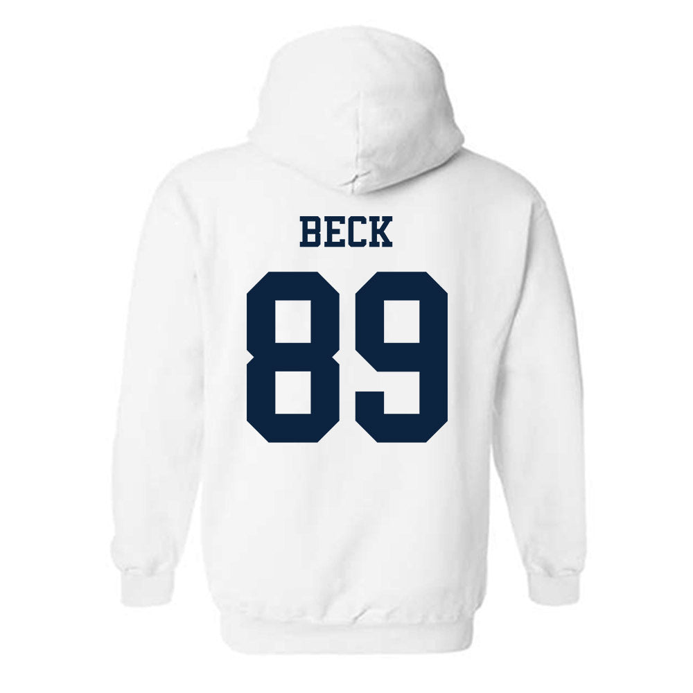 Samford - NCAA Football : Landon Beck - Classic Fashion Shersey Hooded Sweatshirt-1