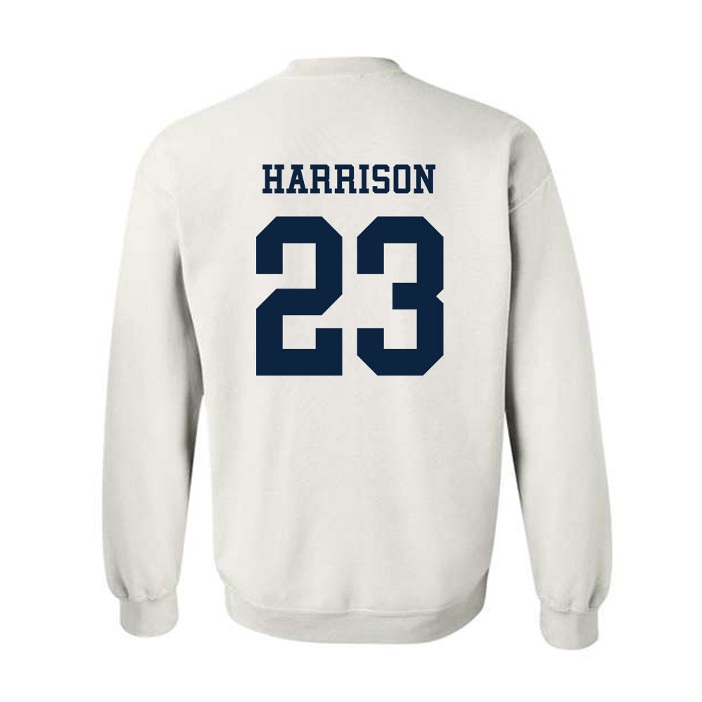 Samford - NCAA Men's Basketball : Caleb Harrison - Classic Fashion Shersey Crewneck Sweatshirt-1