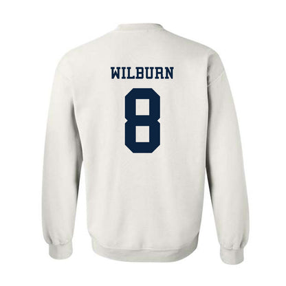 Samford - NCAA Men's Basketball : Zion Wilburn - Classic Fashion Shersey Crewneck Sweatshirt-1