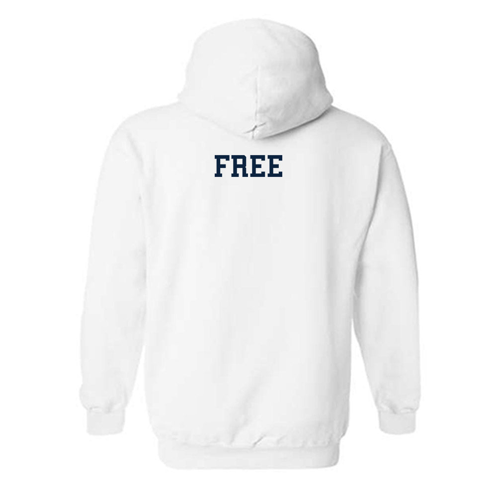Samford - NCAA Men's Tennis : Parker Free - Classic Fashion Shersey Hooded Sweatshirt-1