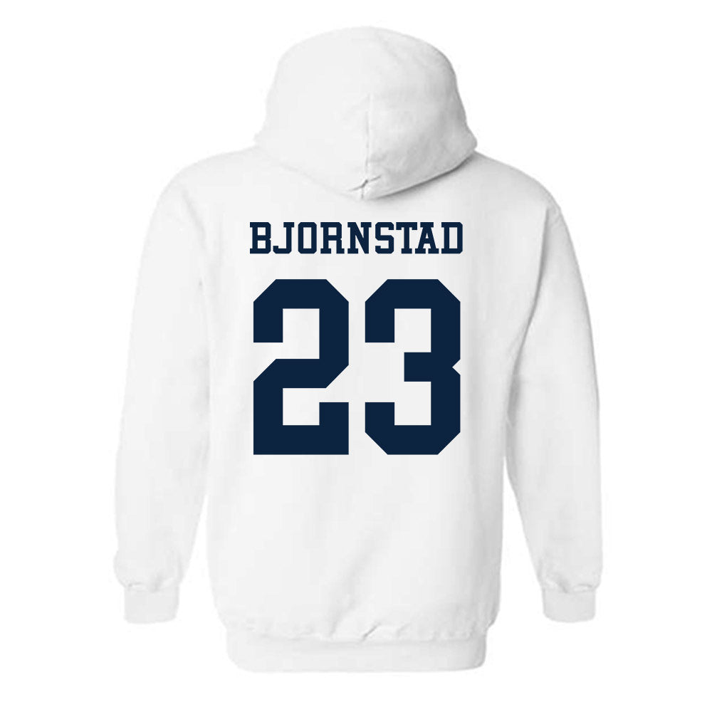 Samford - NCAA Women's Basketball : Kayte Madison Bjornstad - Classic Fashion Shersey Hooded Sweatshirt-1