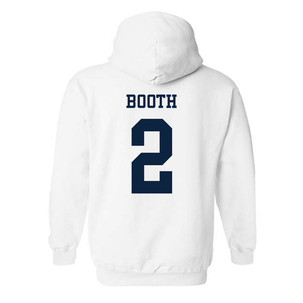 Samford - NCAA Men's Basketball : Jadin Booth - Classic Fashion Shersey Hooded Sweatshirt-1