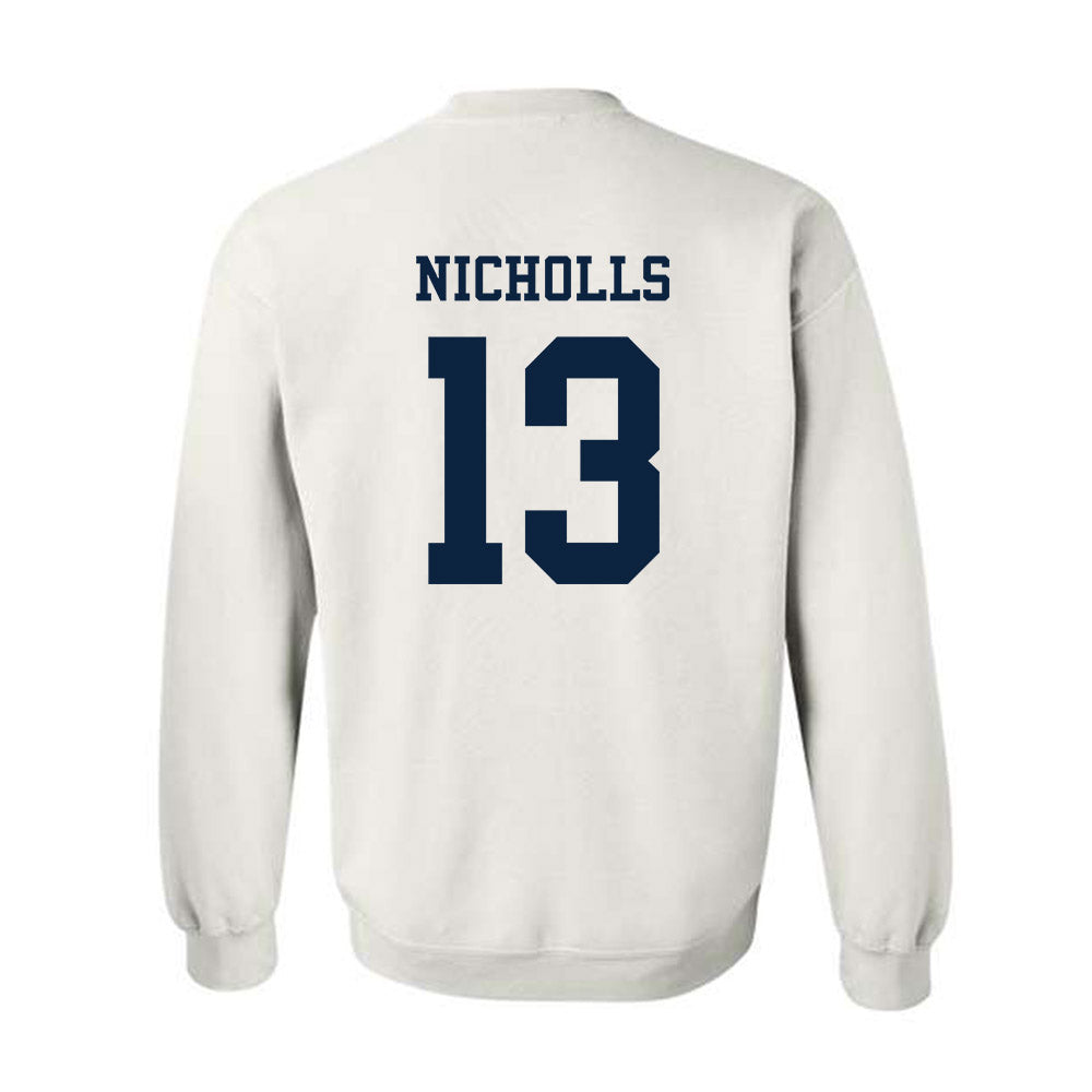 Samford - NCAA Men's Tennis : Darcy Nicholls - Classic Fashion Shersey Crewneck Sweatshirt-1