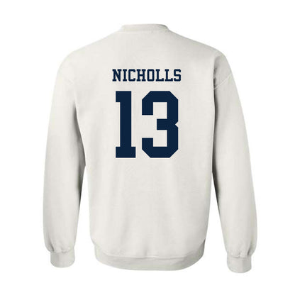 Samford - NCAA Men's Tennis : Darcy Nicholls - Classic Fashion Shersey Crewneck Sweatshirt-1