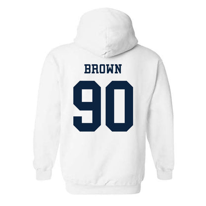 Samford - NCAA Football : Danny Brown - Classic Fashion Shersey Hooded Sweatshirt-1
