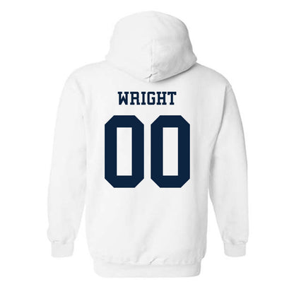 Samford - NCAA Women's Soccer : Abby Wright - Classic Fashion Shersey Hooded Sweatshirt-1