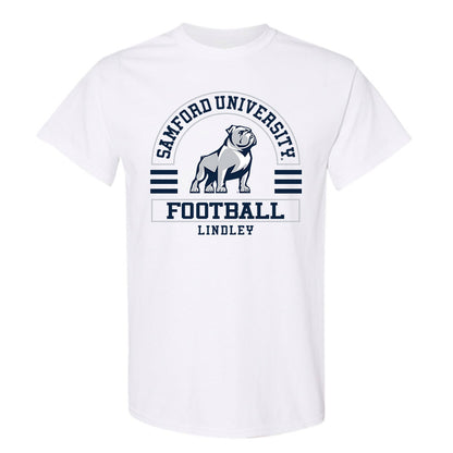 Samford - NCAA Football : Zamarcus Lindley - Classic Fashion Shersey T-Shirt-0