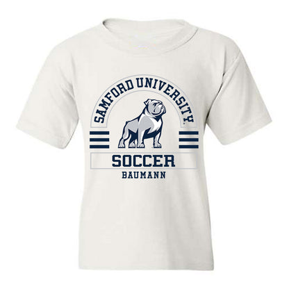 Samford - NCAA Women's Soccer : Ava Baumann - Classic Fashion Shersey Youth T-Shirt-0