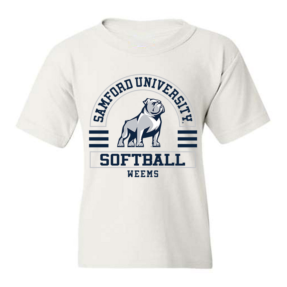 Samford - NCAA Softball : Shannon Weems - Classic Fashion Shersey Youth T-Shirt-0