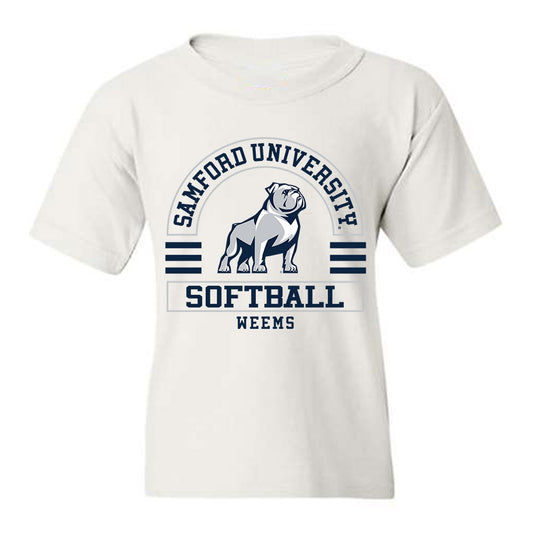 Samford - NCAA Softball : Shannon Weems - Classic Fashion Shersey Youth T-Shirt-0