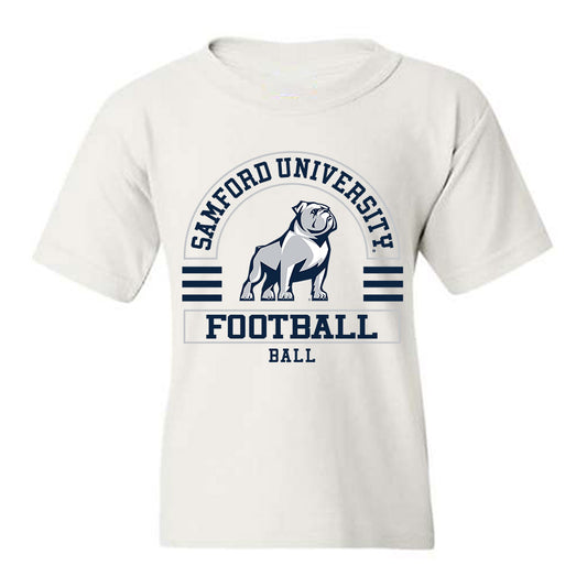 Samford - NCAA Football : Beau Ball - Classic Fashion Shersey Youth T-Shirt-0