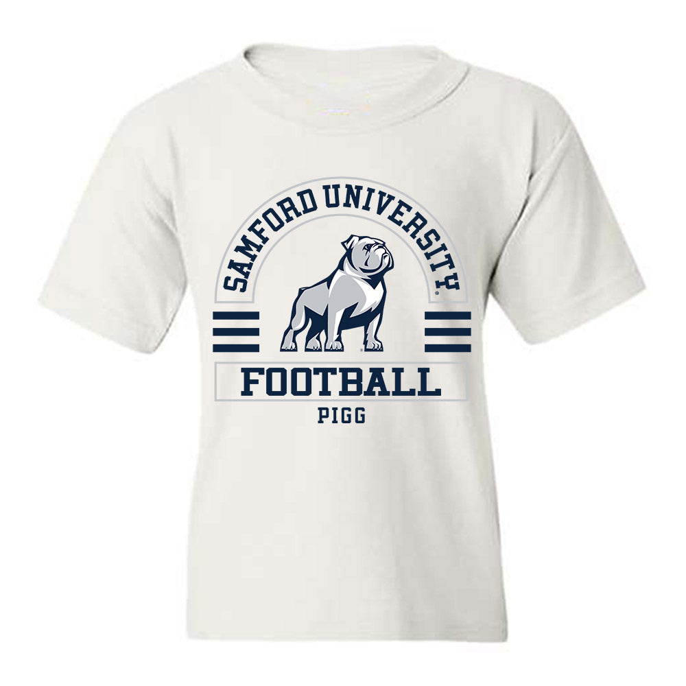Samford - NCAA Football : Cannon Pigg - Classic Fashion Shersey Youth T-Shirt-0