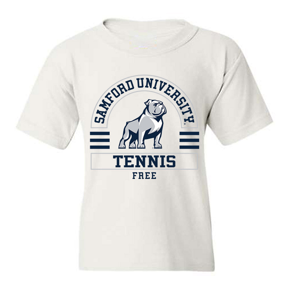 Samford - NCAA Men's Tennis : Parker Free - Classic Fashion Shersey Youth T-Shirt-0