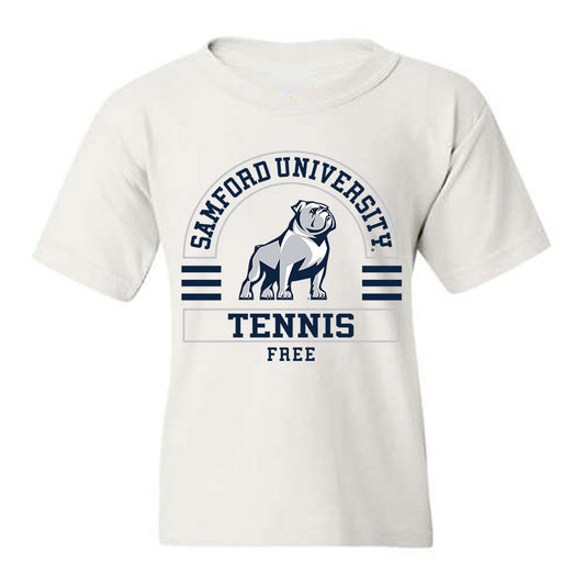 Samford - NCAA Men's Tennis : Parker Free - Classic Fashion Shersey Youth T-Shirt-0