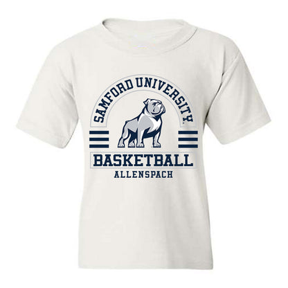 Samford - NCAA Men's Basketball : Riley Allenspach - Classic Fashion Shersey Youth T-Shirt-0