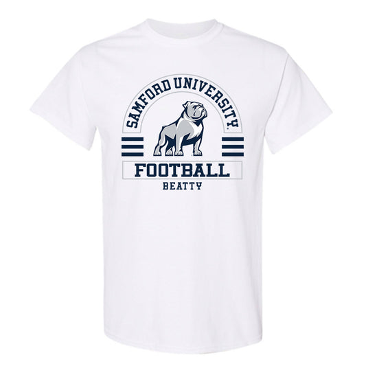 Samford - NCAA Football : Jackson Beatty - Classic Fashion Shersey T-Shirt-0