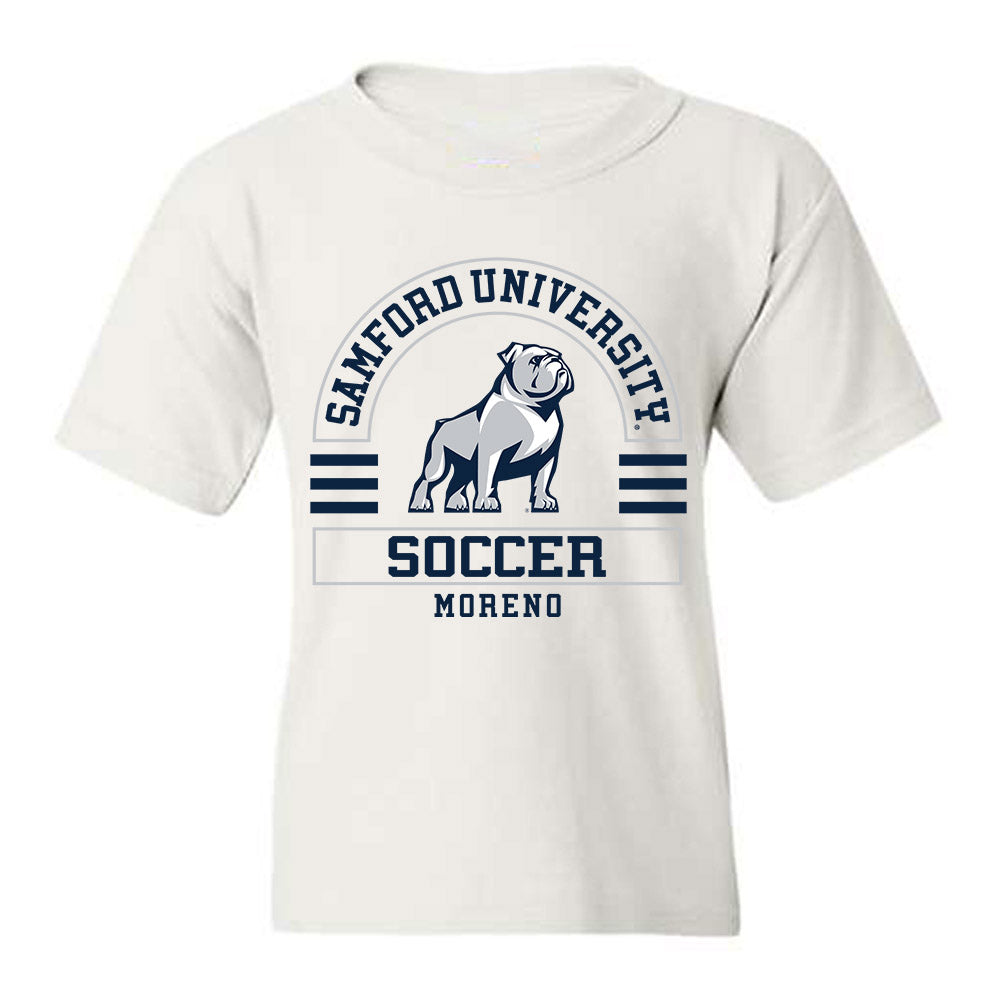 Samford - NCAA Women's Soccer : Isabella Moreno - Classic Fashion Shersey Youth T-Shirt-0