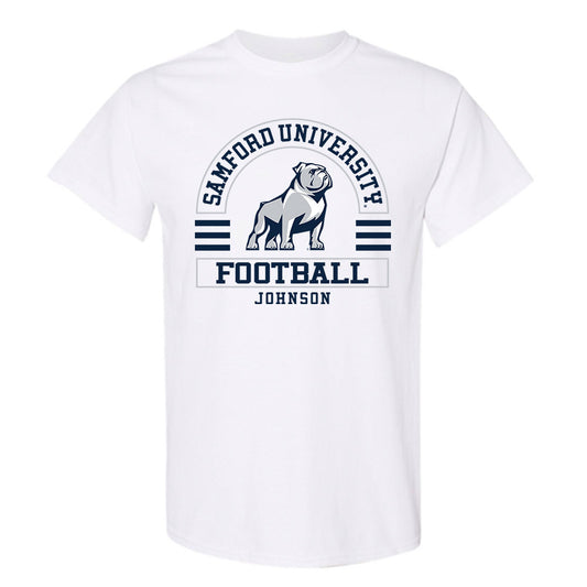 Samford - NCAA Football : Jacob Johnson - Classic Fashion Shersey T-Shirt-0