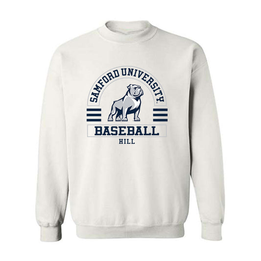 Samford - NCAA Baseball : Cason Hill - Classic Fashion Shersey Crewneck Sweatshirt-0