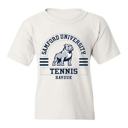 Samford - NCAA Men's Tennis : Ally Hayduk - Classic Fashion Shersey Youth T-Shirt-0