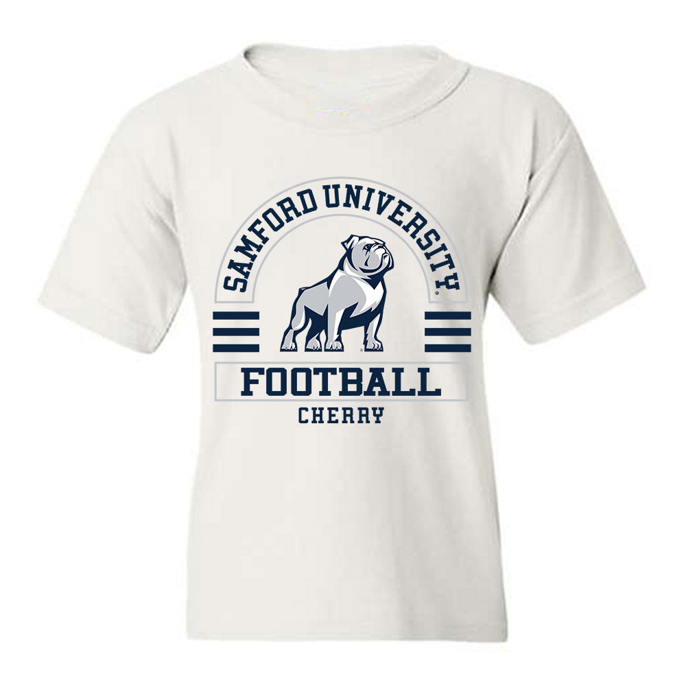 Samford - NCAA Football : Kenyon Cherry - Classic Fashion Shersey Youth T-Shirt-0