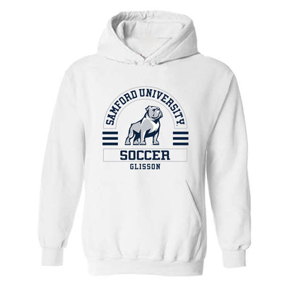 Samford - NCAA Women's Soccer : Layton Glisson - Classic Fashion Shersey Hooded Sweatshirt-0