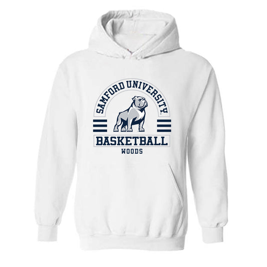 Samford - NCAA Women's Basketball : Alexis Woods - Classic Fashion Shersey Hooded Sweatshirt-0
