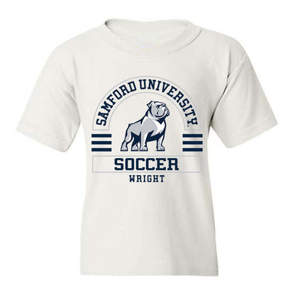 Samford - NCAA Women's Soccer : Abby Wright - Classic Fashion Shersey Youth T-Shirt-0