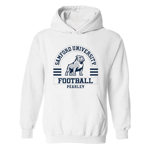 Samford - NCAA Football : Kaleb Pearley - Classic Fashion Shersey Hooded Sweatshirt-0