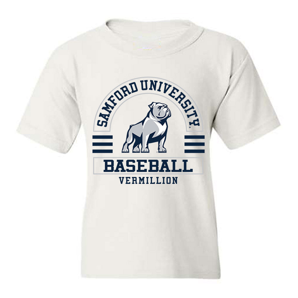 Samford - NCAA Baseball : Ryan Vermillion - Classic Fashion Shersey Youth T-Shirt-0