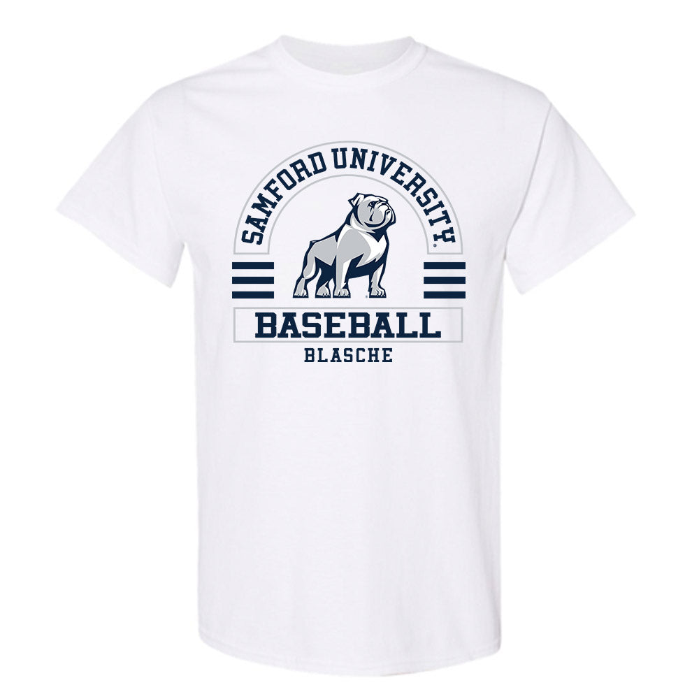 Samford - NCAA Baseball : Mason Blasche - Classic Fashion Shersey T-Shirt-0