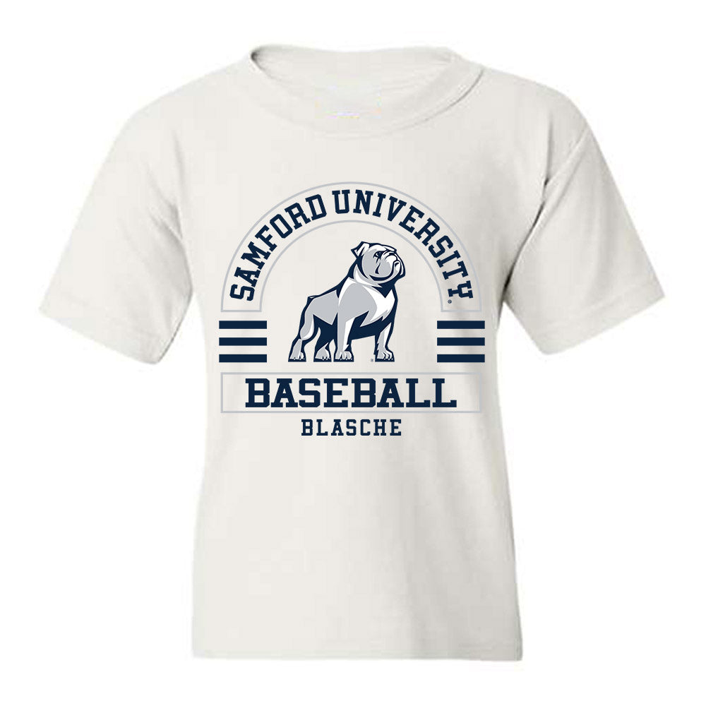 Samford - NCAA Baseball : Mason Blasche - Classic Fashion Shersey Youth T-Shirt-0