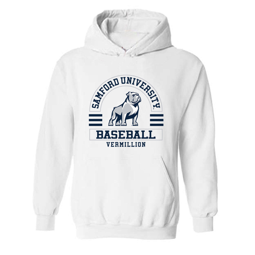 Samford - NCAA Baseball : Ryan Vermillion - Classic Fashion Shersey Hooded Sweatshirt-0