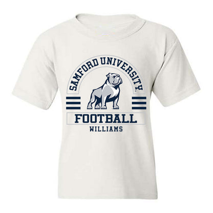 Samford - NCAA Football : Greg Williams - Classic Fashion Shersey Youth T-Shirt-0