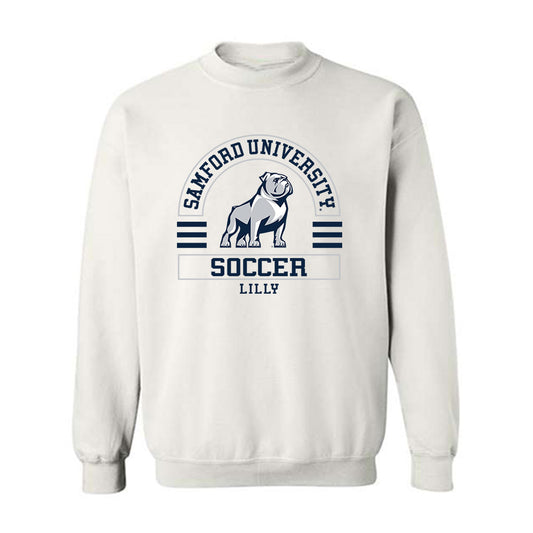 Samford - NCAA Women's Soccer : Langston Lilly - Classic Fashion Shersey Crewneck Sweatshirt-0