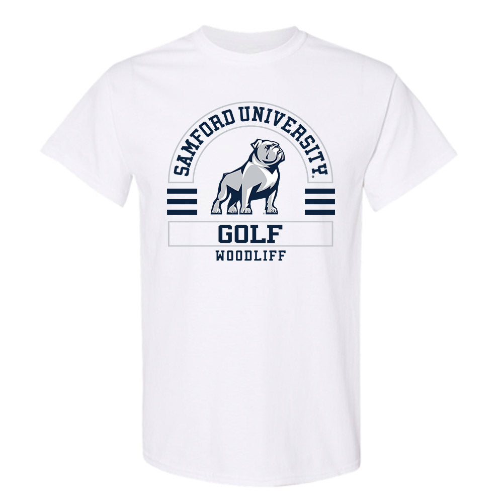 Samford - NCAA Men's Golf : Davis Woodliff - Classic Fashion Shersey T-Shirt-0