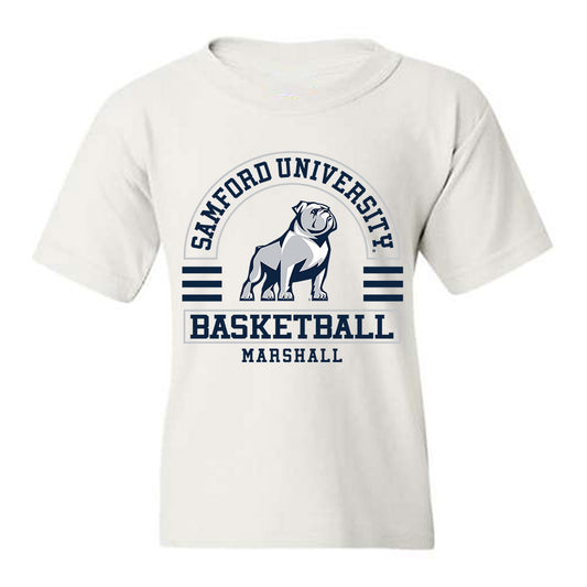 Samford - NCAA Men's Basketball : Jermaine Marshall - Classic Fashion Shersey Youth T-Shirt-0