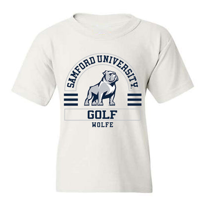 Samford - NCAA Men's Golf : Nolen Wolfe - Classic Fashion Shersey Youth T-Shirt-0