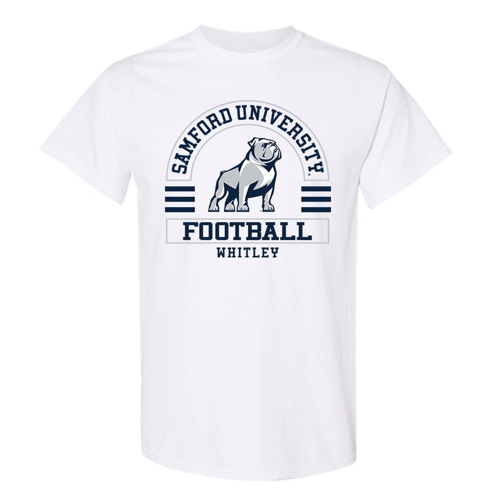 Samford - NCAA Football : Jordan Whitley - Classic Fashion Shersey T-Shirt-0