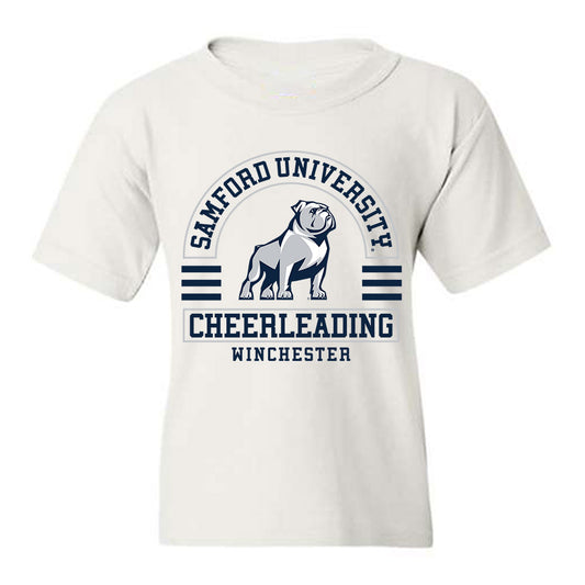 Samford - NCAA Cheerleading : Madison Winchester - Classic Fashion Shersey Youth T-Shirt-0