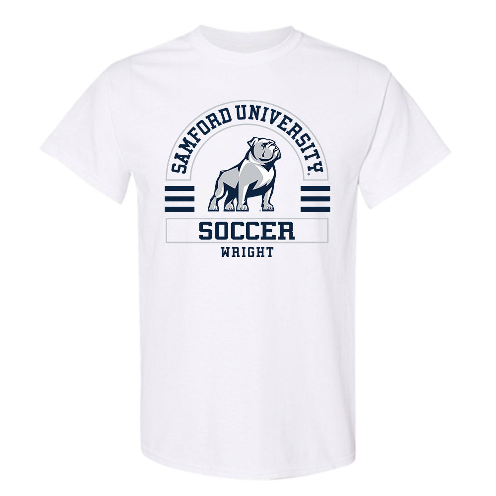 Samford - NCAA Women's Soccer : Abby Wright - Classic Fashion Shersey T-Shirt-0