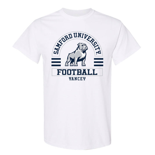 Samford - NCAA Football : David Yancey - Classic Fashion Shersey T-Shirt-0