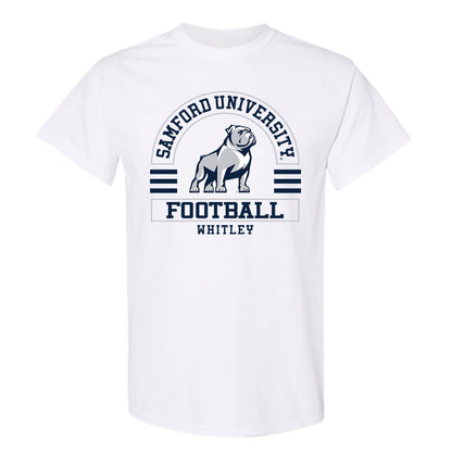 Samford - NCAA Football : Brice Whitley - Classic Fashion Shersey T-Shirt-0
