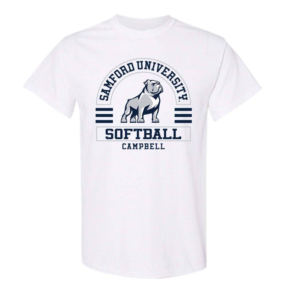 Samford - NCAA Softball : Katie Campbell - Classic Fashion Shersey T-Shirt-0