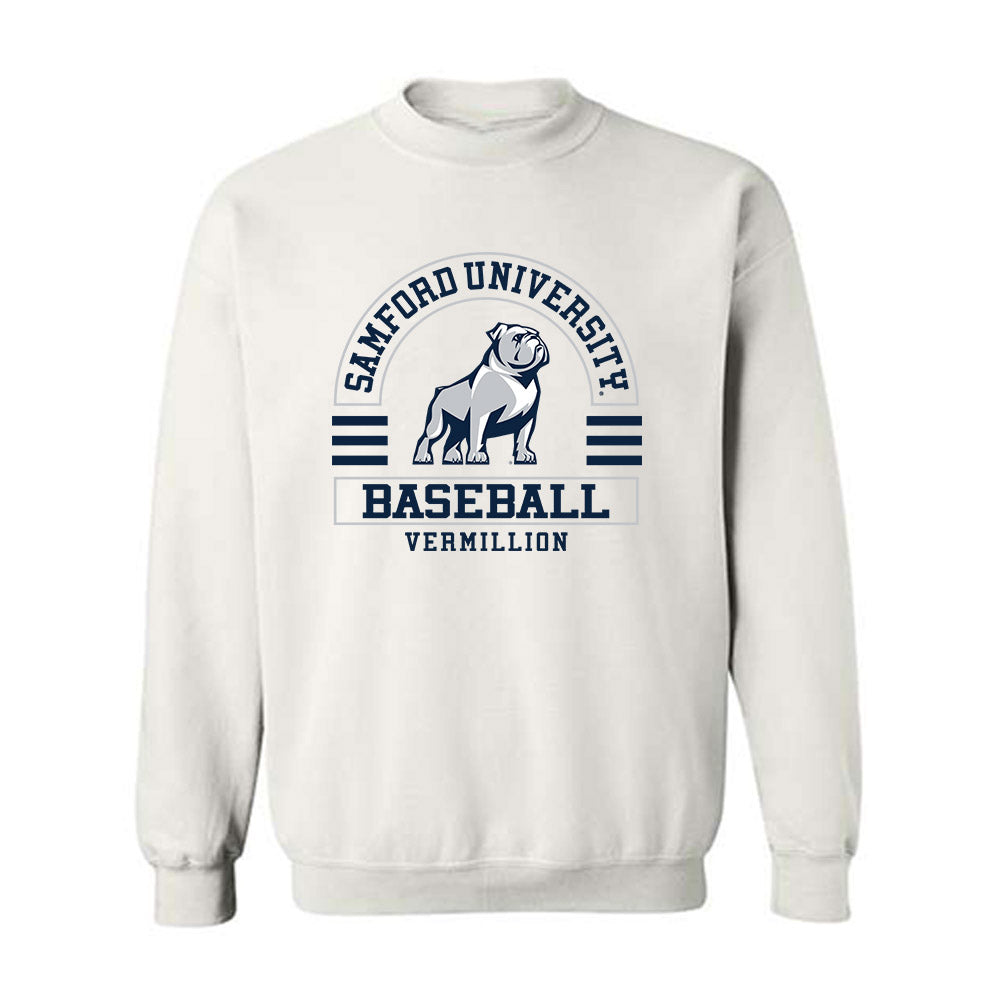 Samford - NCAA Baseball : Ryan Vermillion - Classic Fashion Shersey Crewneck Sweatshirt-0