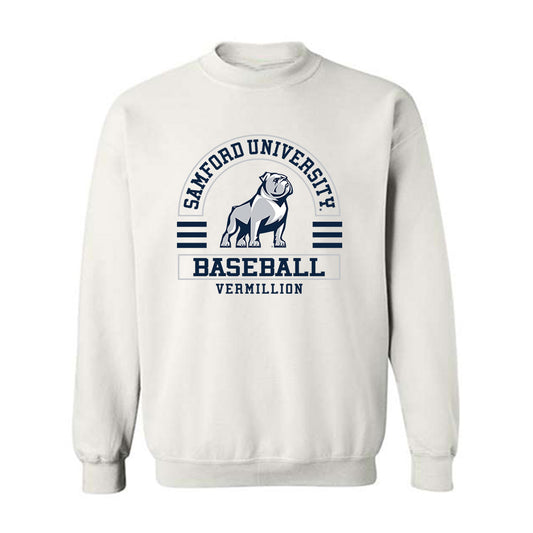 Samford - NCAA Baseball : Ryan Vermillion - Classic Fashion Shersey Crewneck Sweatshirt-0